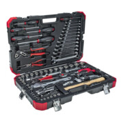 Steckschlüssel-/Handwerkzeugkoffer R4600 3100 100-tlg.SW 4-32mm GEDORE RED-4