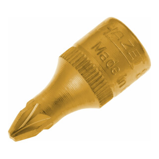 HAZET Steckschlüsseleinsatz 1/4" Kreuzschlitz PZ