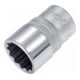 Steckschlüsseleinsatz 900Z-18 1/2 Zoll 12-kant SW 18mm L.38mm HAZET