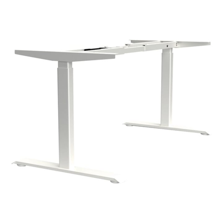 Steh-Sitz Tischgestell weiß RAL 9010 H.695-1145mm BMB