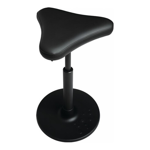 Stehhilfe Kunstleder Sitz-H.570-770mm STA schwarz TOPSTAR