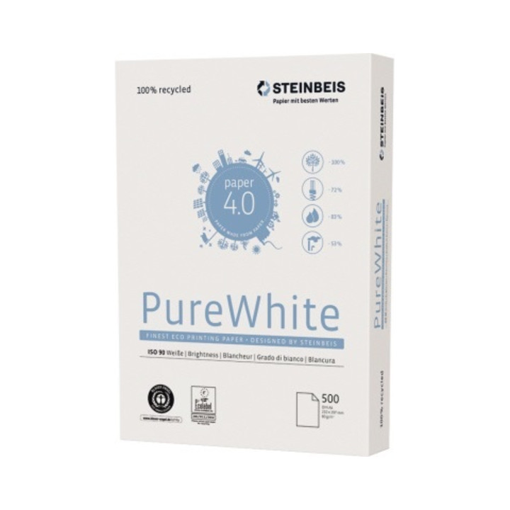 Steinbeis Kopierpapier PureWhite 521808019002 DIN A3 500 Bl./Pack.