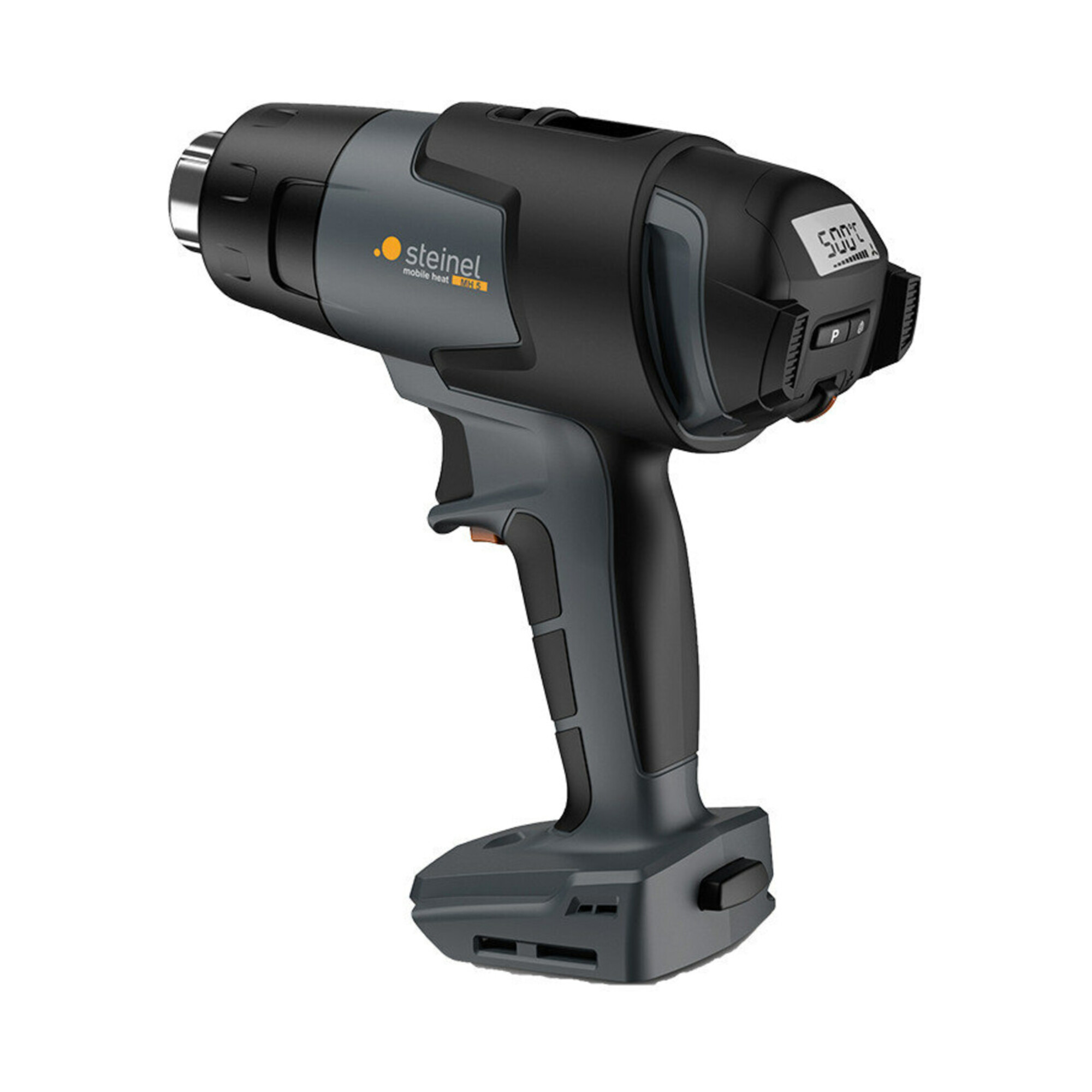 Steinel Akku Heißluftgebläse Typ: 063993, 18 V Spannung, 300 W Leistung, Temperaturregelung 50-600 °C