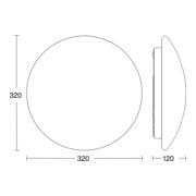 Steinel Applique avec capteur RS PRO LED P2 NW-3