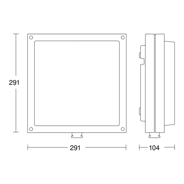 Steinel Applique extérieure à capteur L 690 LED PMMA ANTV2