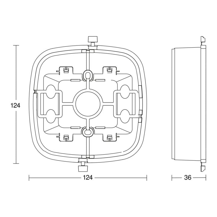 Steinel Aufputz-Adapter 000363
