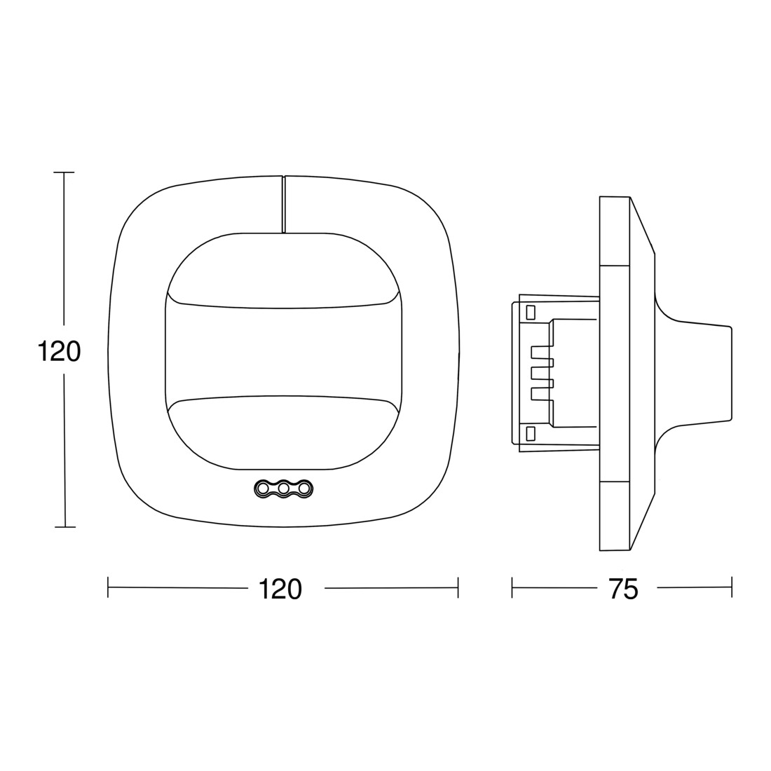 Steinel Détecteur de présence Interface COM1 DUAL HF