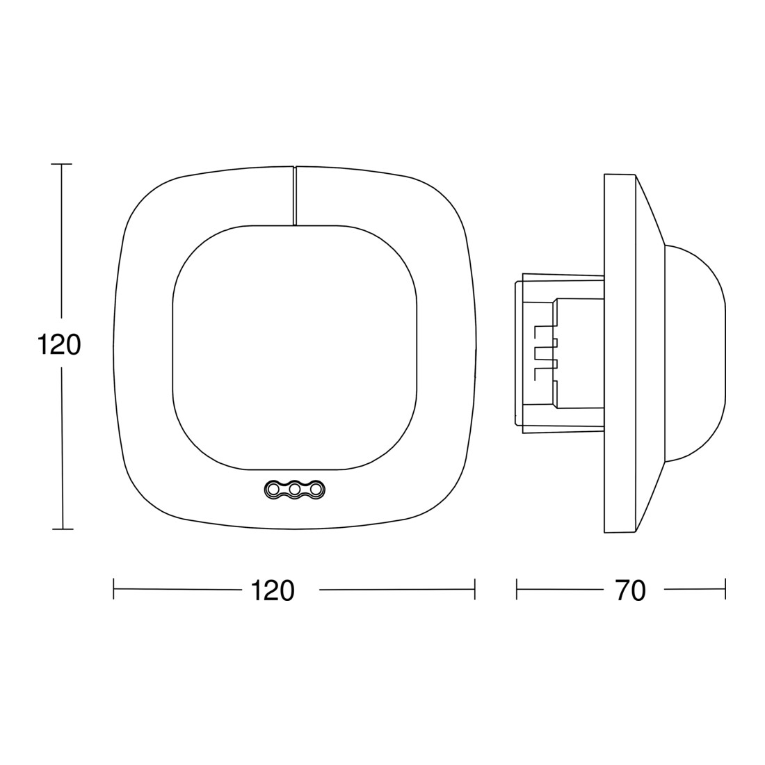 Steinel Détecteur de présence Interface COM1 IR Quattro HD