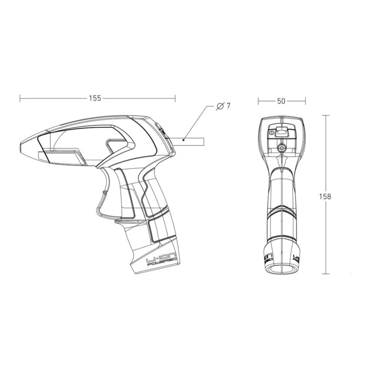 STEINEL Klebepistole MobileGlue 1007