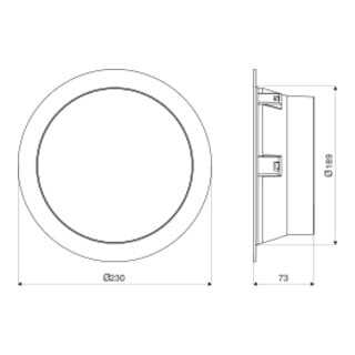 STEINEL Sensor-LED-Innenleuchte Bluetooth RS PRO DL 200 SC