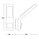 Steinel Sensor-LED-Strahler XLED SLIM anth-3