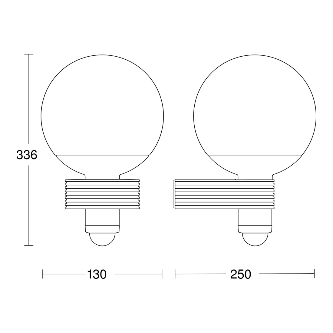 Steinel Sensor-Leuchte 60W IP44 230-240V L 400 S ws