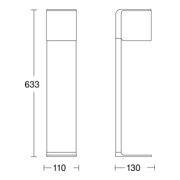 Steinel Sensoraußenleuchte GL80LED iHF ANT-3