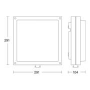 Steinel Sensoraußenleuchte L 690 LED PMMA ANTV2-3
