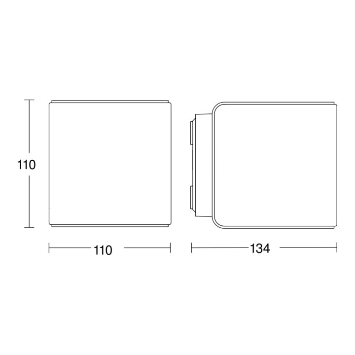 Steinel Sensoraußenleuchte L840LED iHF ANT