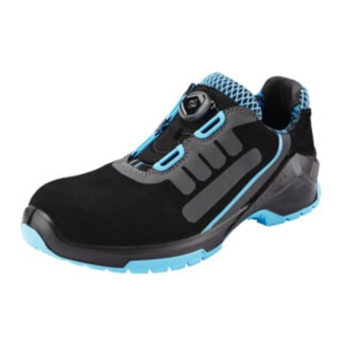 Steitz Secura Chaussures basses noires/bleues VD PRO 1500 ESD, S2 NB BOA, Pointure UE: 43