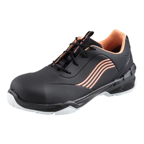 Steitz Secura Chaussures basses noires/roses IDA ESD, S2 NB, Pointure EU: 37