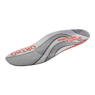 Steitz SECURA Einlegesohlen grau/rot Ortho-Soft ESD HIGH, EU-Schuhgröße: 45