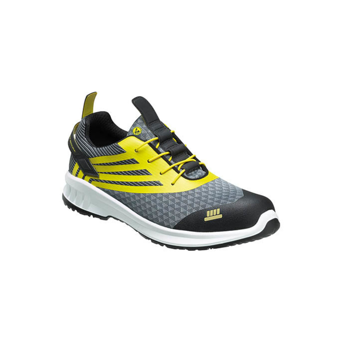 STEITZ SECURA Halbschuh CP 4480, gelb-grau, ESD NB S1, Gr. 37