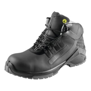 STEITZ SECURA Hoge veterschoen zwart VD 3800 SST ESD, S2 NB, EU-schoenmaat: 45