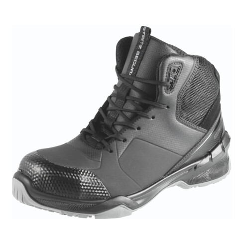STEITZ SECURA Hoge veterschoen zwart Xenia SF ESD, S3 NB, EU-schoenmaat: 37