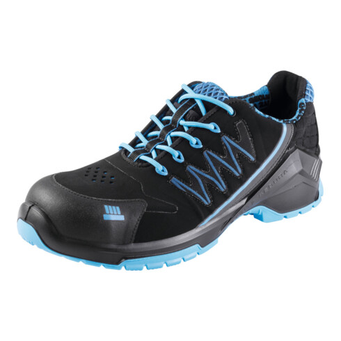 STEITZ SECURA Laag model schoen zwart/blauw VD PRO 1100 SF ESD, S1P NB, EU-schoenmaat: 37