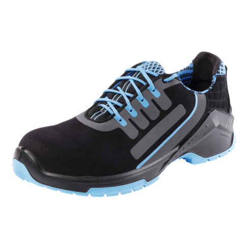 STEITZ SECURA Laag model schoen zwart/blauw VD PRO 1500 SF ESD, S3 XB, EU-schoenmaat: 36