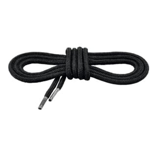 Steitz Secura Lacets rond, noir, Longueur: 120 cm