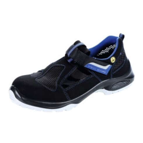 Steitz SECURA Sandale schwarz AL 711 PLUS ESD, S1 NB, EU-Schuhgröße: 42