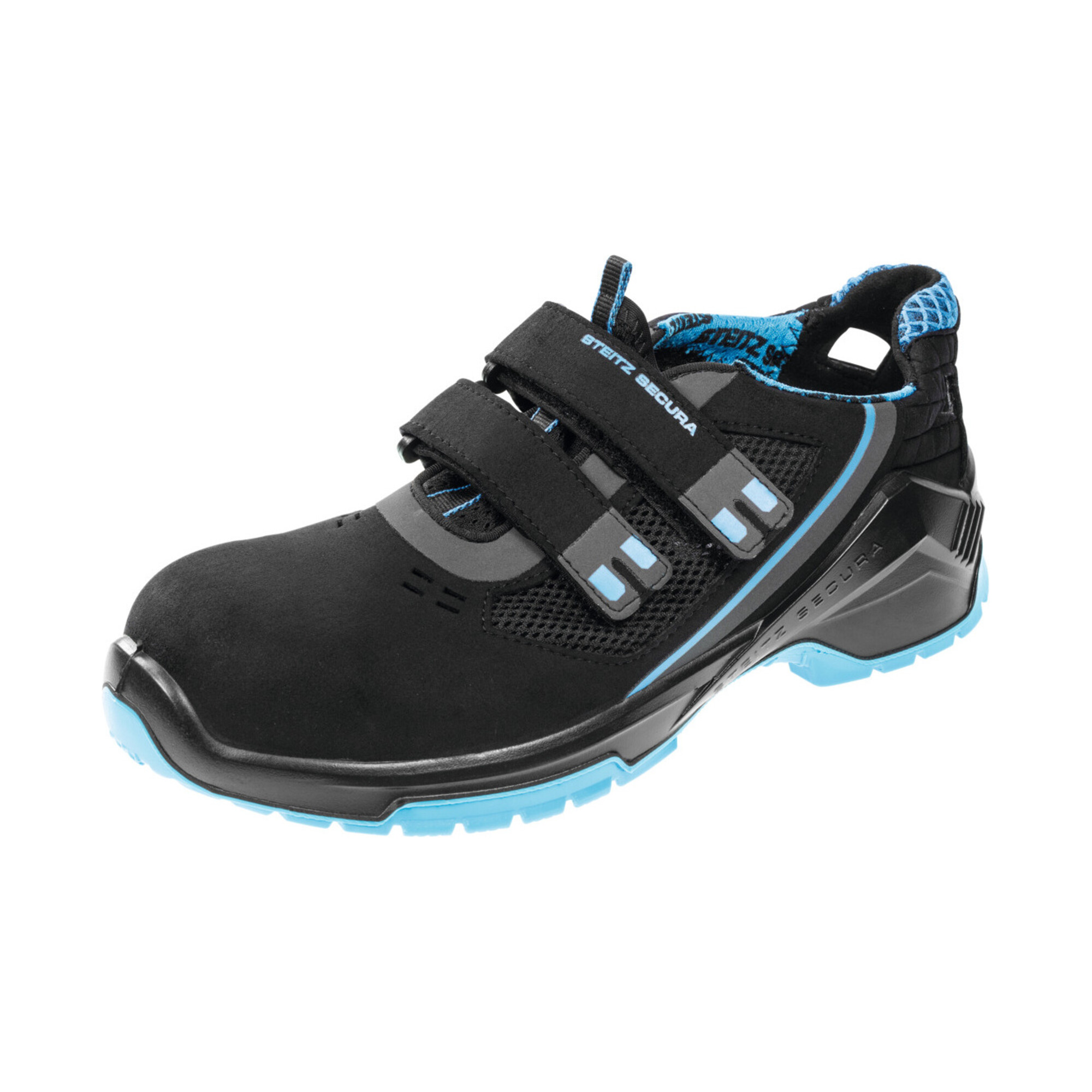 STEITZ SECURA Sandale schwarz/blau VD PRO 1000 ESD, S1 XB, EU-Schuhgröße: 47