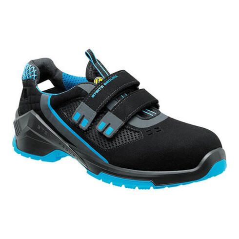 Steitz Secura Sandales noir/bleu VD PRO 1000 SF ESD, S1P NB, Pointure UE: 42