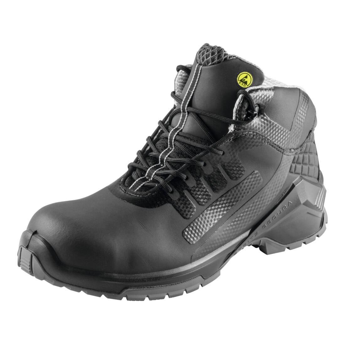 Steitz SECURA Schnürstiefel schwarz VD 3800 SST SF ESD, S3 NB