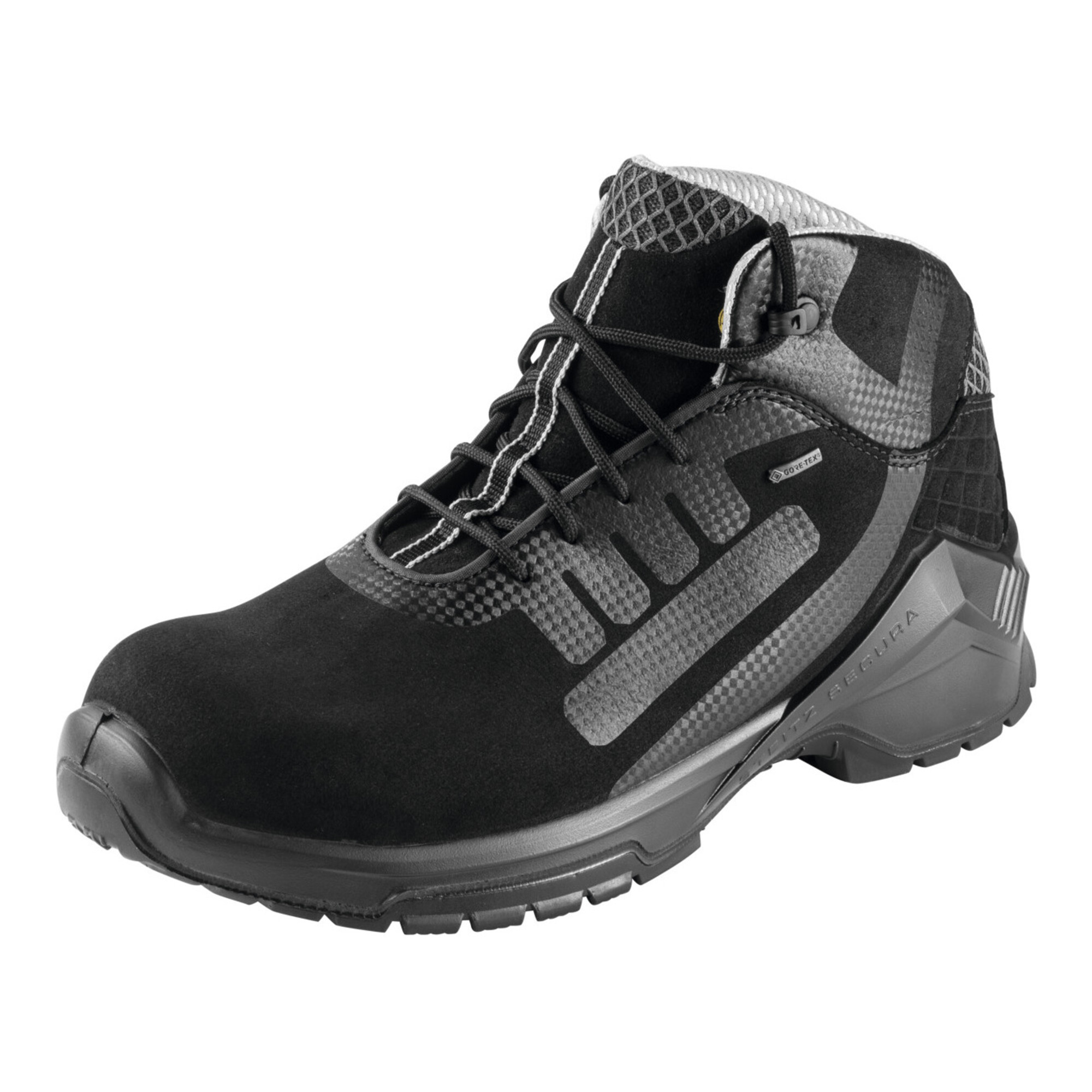 Steitz SECURA Schnürstiefel schwarz VD PRO 3800 GTX, S2 NB, EU-Schuhgröße: 41