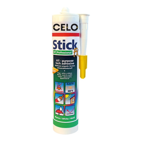 Stick-Fix XP MS Polymère c/ Gris 12 Pcs CELO