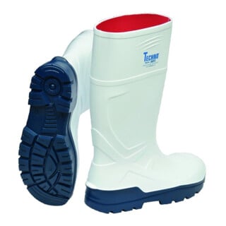 Stiefel 35484 VITAN PU, S4, blanc T. 39 TECHNO BOOTS