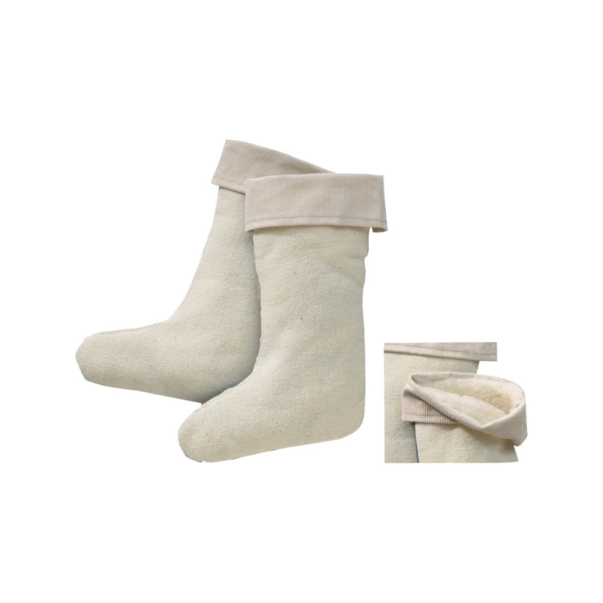 Stiefeleinsatz m. Stulpe, Gr. 45/46 ; Furniturenfabrik Thiel