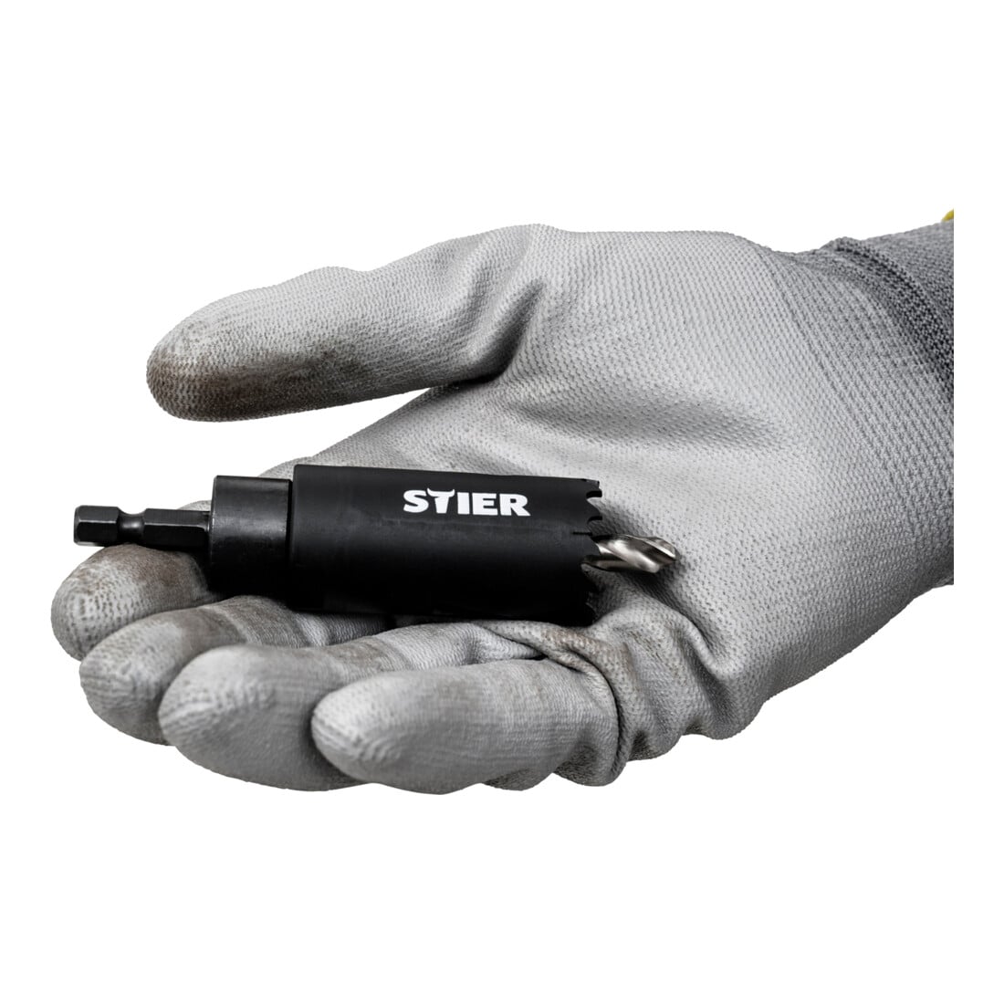 STIER 1/4" HEX Adapter 1/2" 20 UNF für Lochsägen 14-32 mm inkl. Schraubenschlüssel