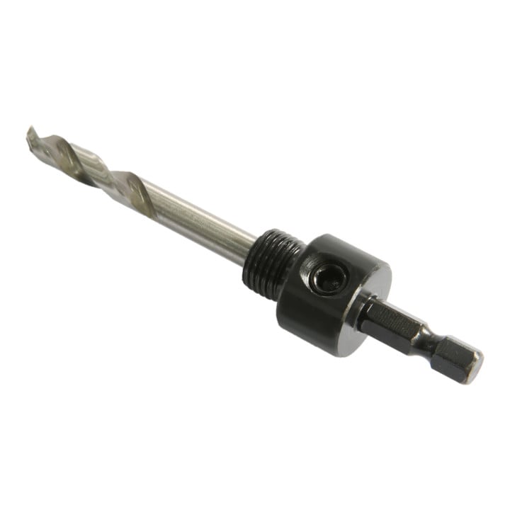 STIER 1/4" HEX-adapter 1/2" 20 UNF voor gatzagen 14-32 mm incl. inbussleutel