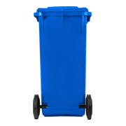STIER 2-Rad-Müllgroßbehälter 120 l blau BxTxH 475x550x930 mm-4