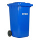 STIER 2-Rad-Müllgroßbehälter 240 l blau BxTxH 576x720x1067 mm-4