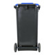 STIER 2-Rad-Müllgroßbehälter 240 l grau/blau BxTxH 576x720x1067 mm-4