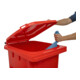 STIER 2-Rad-Müllgroßbehälter 240 l rot BxTxH 576x720x1067 mm-4
