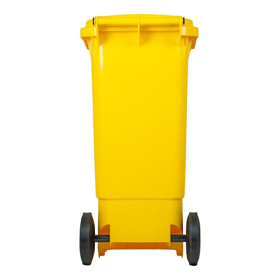 STIER 2-Rad-Müllgroßbehälter 80 l gelb BxTxH 445x520x939 mm