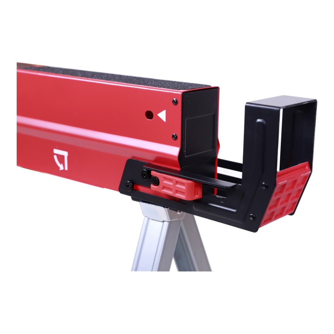 STIER 2x Premium Klapp-Sägebock höhenverstellbar mit Spannmodul 590 kg