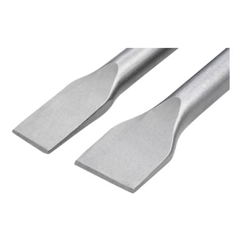 STIER 30 mm SDS-HEX Flachmeißel Set 35/50 x  410 mm für Abbruchhammer