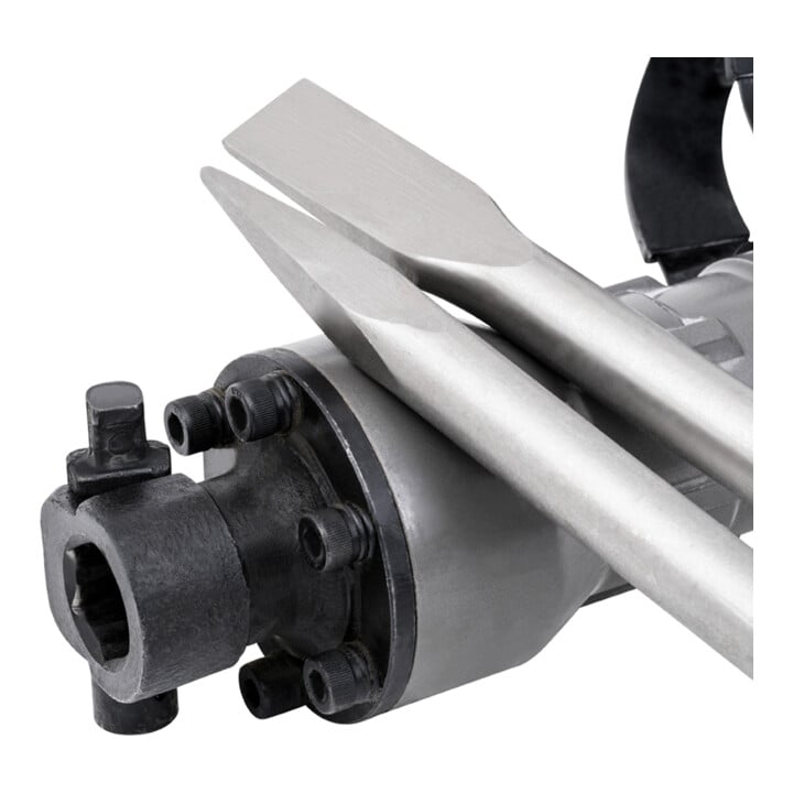 STIER 30 mm SDS-HEX platte beitel puntbeitel set 410 mm voor breekhamer