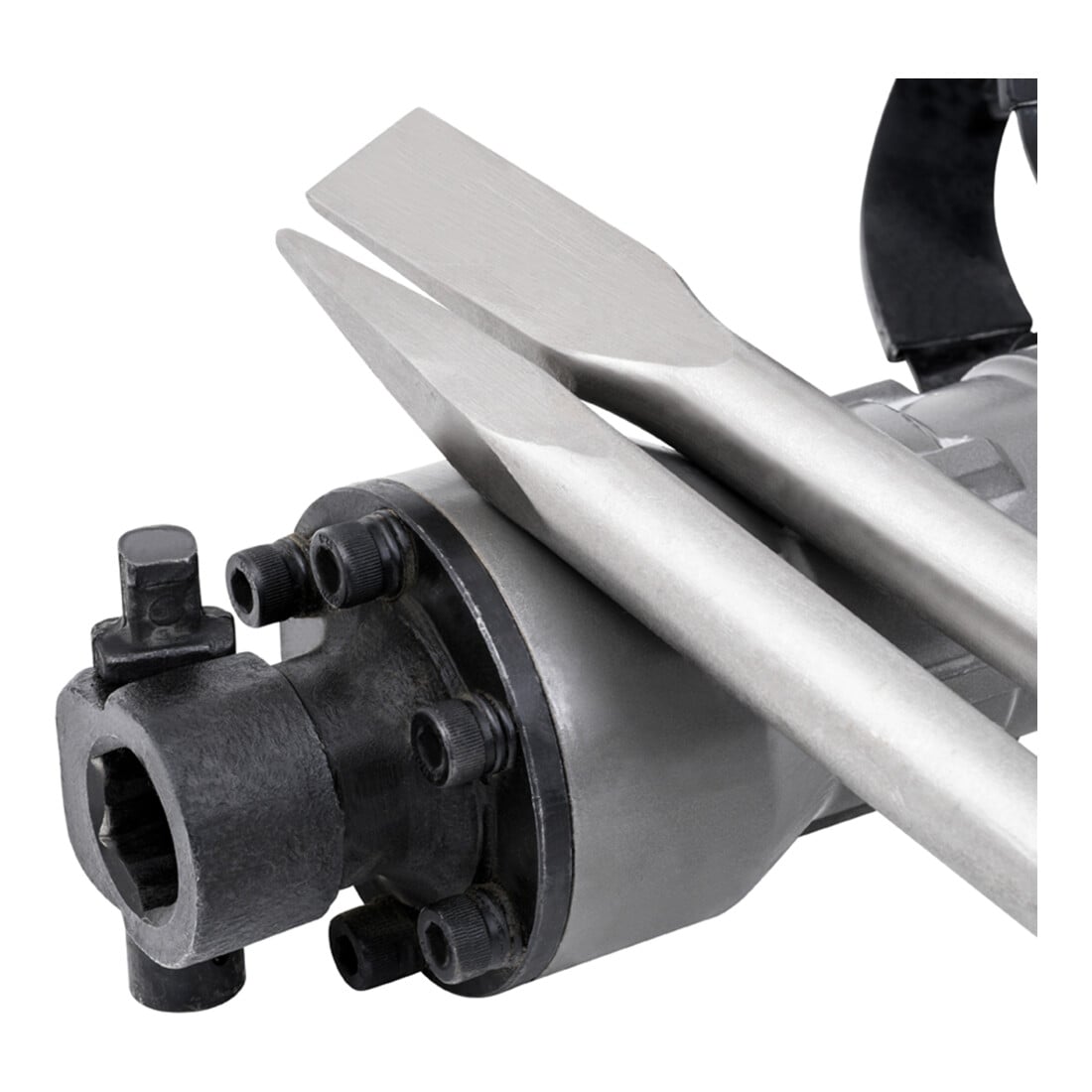 STIER 30 mm SDS-HEX platte beitel puntbeitel set 410 mm voor breekhamer