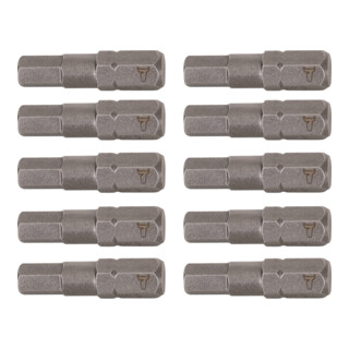 STIER 6-kant-bit 4 mm, vorm C, lengte 25 mm