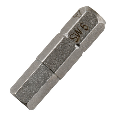STIER 6-kant-bit 4 mm, vorm C, lengte 25 mm