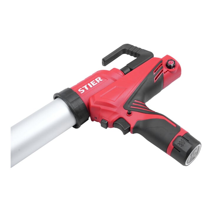 STIER Accu-kartuschenpistool Basic 4000N, incl. 2 accu's + lader + 400 ml koker